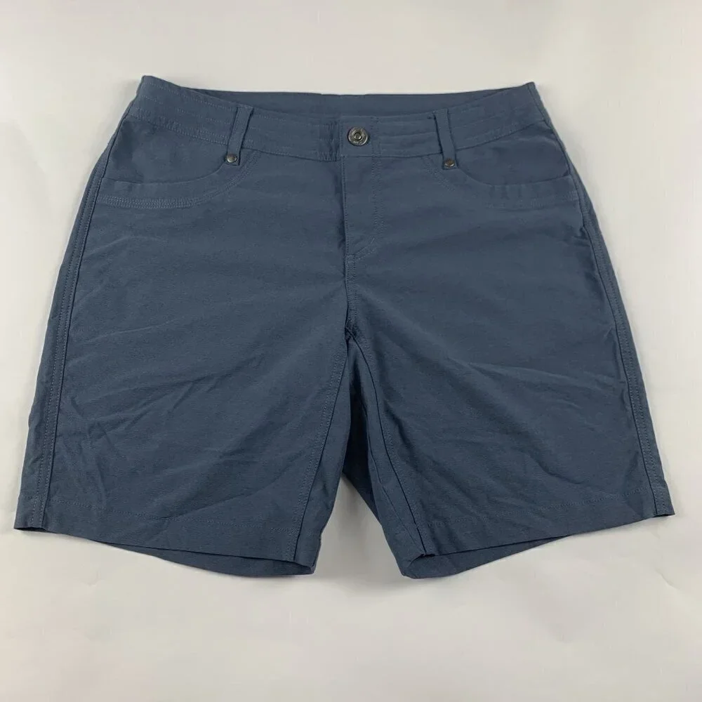 Kuhl Slate Blue Quick Dry Bermuda Shorts 8